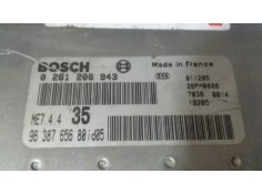 Recambio de centralita motor uce para peugeot 307 (s1) xr referencia OEM IAM 0261206943 9638765680  2