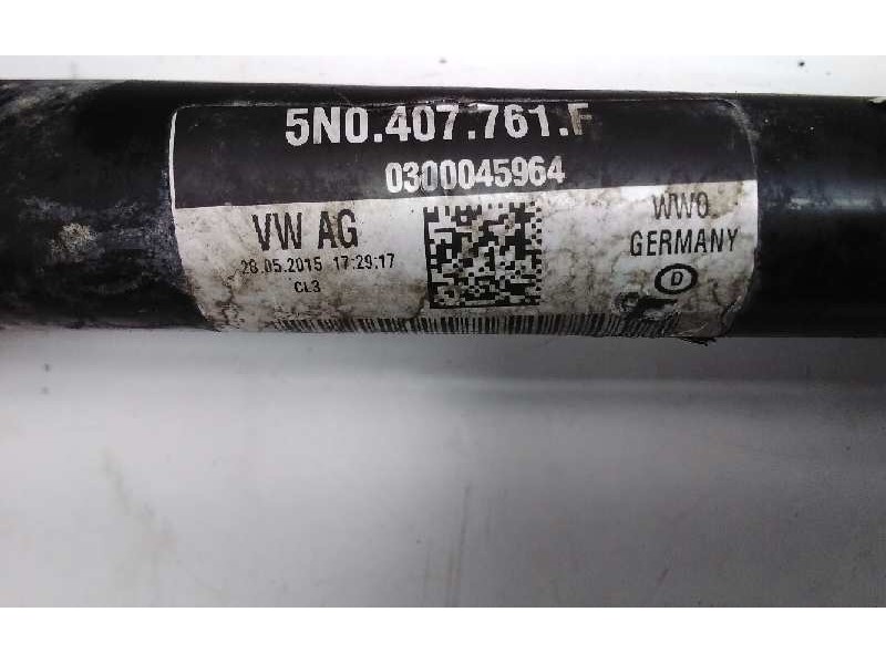 Recambio de transmision delantera izquierda para volkswagen tiguan (5n2) t1 bluemotion referencia OEM IAM 5N0407761F  