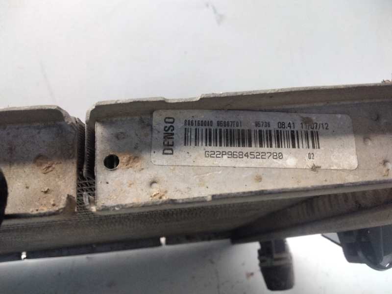 Recambio de radiador agua para peugeot 208 style referencia OEM IAM 886160000  