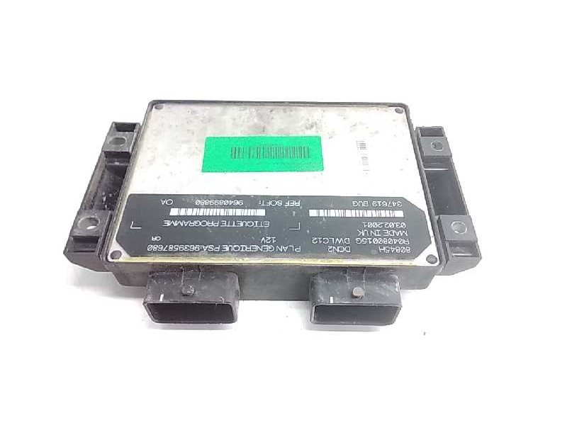 Recambio de centralita motor uce para peugeot 206 berlina xr referencia OEM IAM 9640899880  