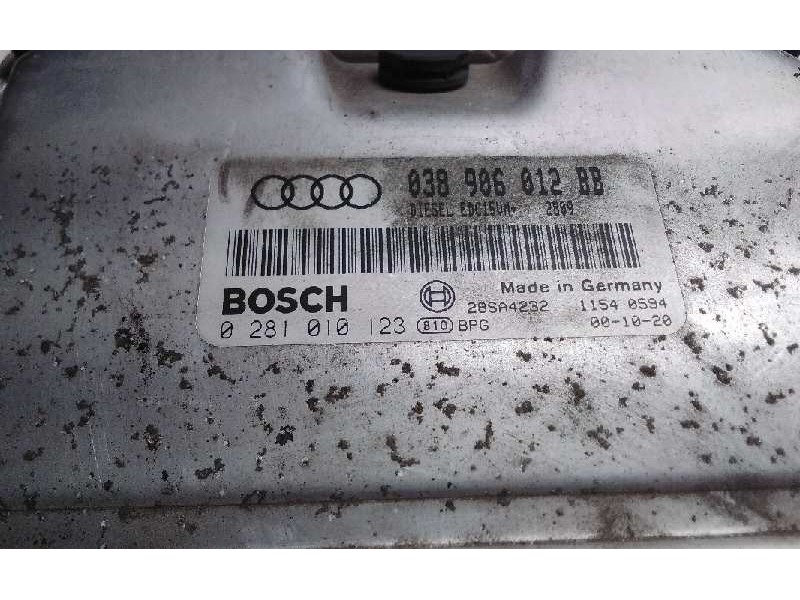 Recambio de centralita motor uce para audi a3 (8l) 1.9 tdi ambiente referencia OEM IAM 038906012BB  