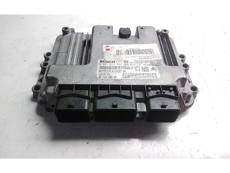 Recambio de centralita motor uce para citroen c3 hdi 70 furio referencia OEM IAM 9658556880  