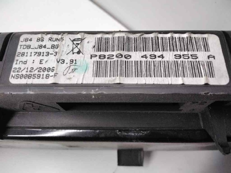 Recambio de cuadro instrumentos para renault scenic ii grand emotion referencia OEM IAM P8200494955A  