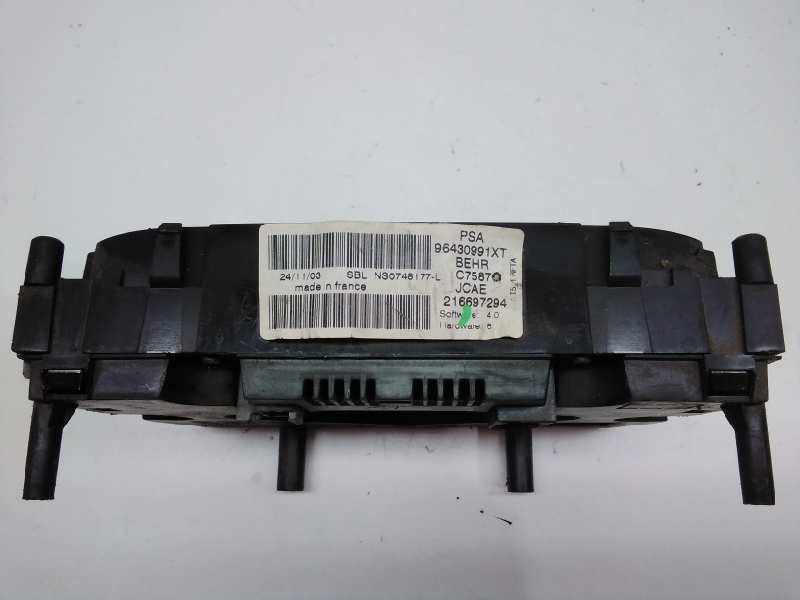 Recambio de mando climatizador para peugeot 307 (s1) xs referencia OEM IAM 96430991XT  