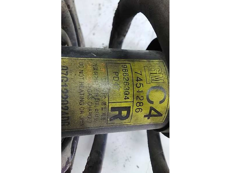 Recambio de amortiguador delantero derecho para chevrolet captiva 2.0 vcdi lt referencia OEM IAM 96626304 7451286 