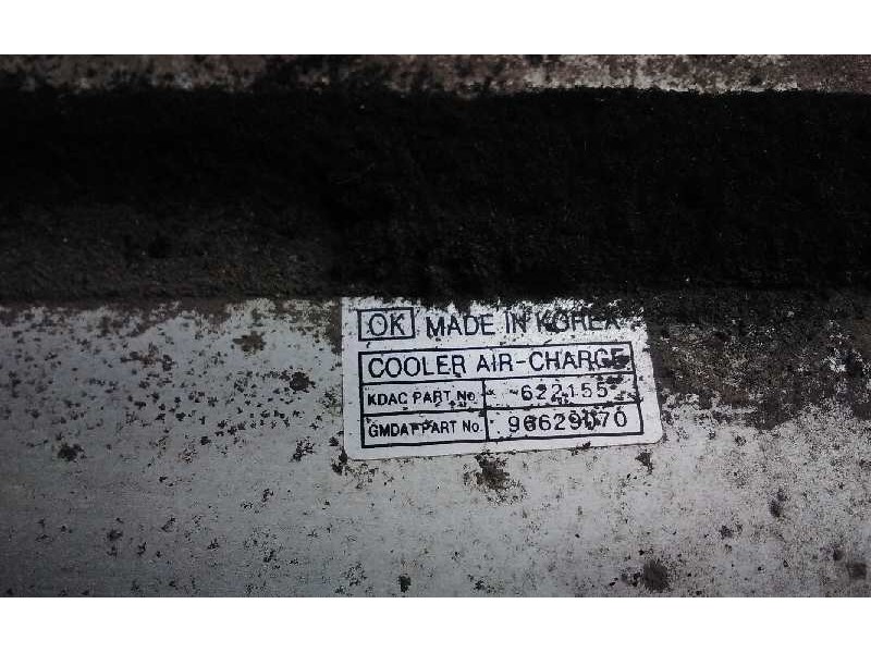 Recambio de intercooler para chevrolet captiva 2.0 vcdi lt referencia OEM IAM 96629070  