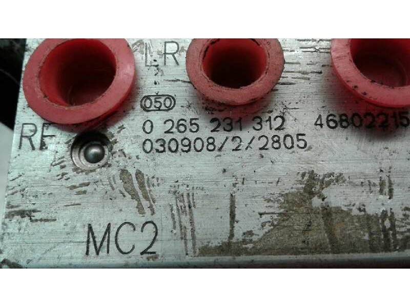 Recambio de abs para fiat panda (169) 1.2 8v emotion referencia OEM IAM 0265231312 0265800306 