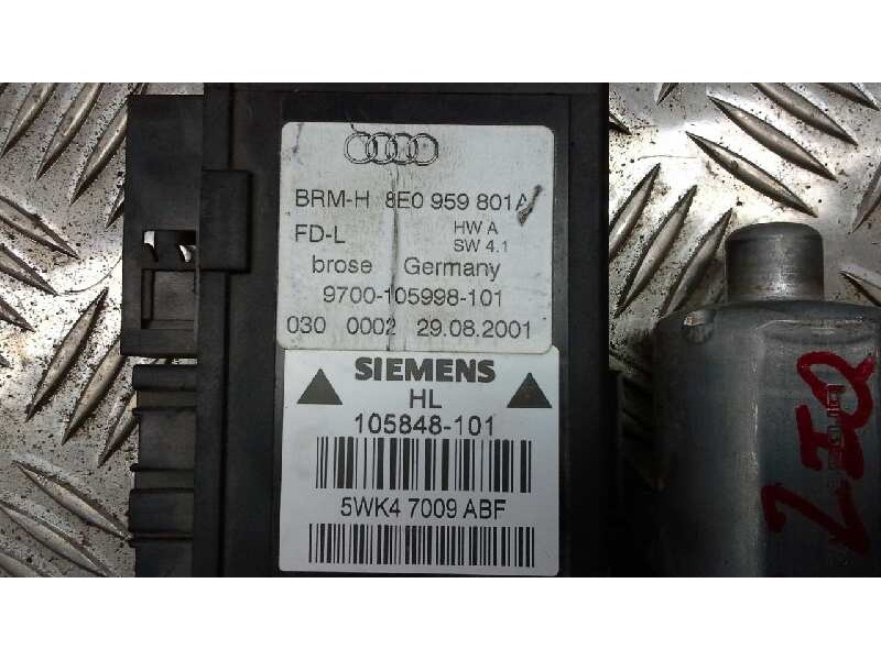 Recambio de motor elevalunas trasero izquierdo para audi a4 avant (8e) referencia OEM IAM   
