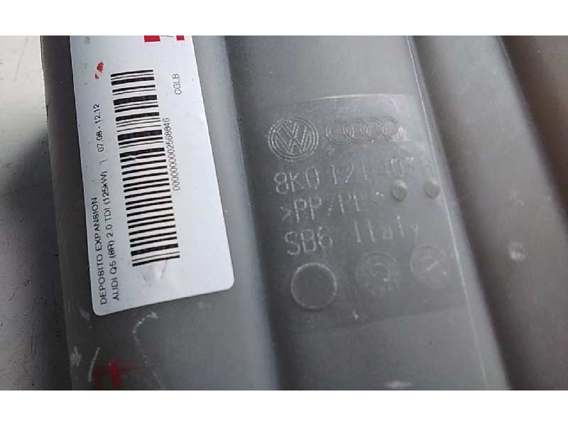 Recambio de deposito expansion para audi q5 (8r) 2.0 tdi (125kw) referencia OEM IAM 8K0121403Q  