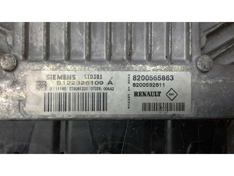 Recambio de centralita motor uce para renault clio iii 1.5 dci diesel referencia OEM IAM  265 