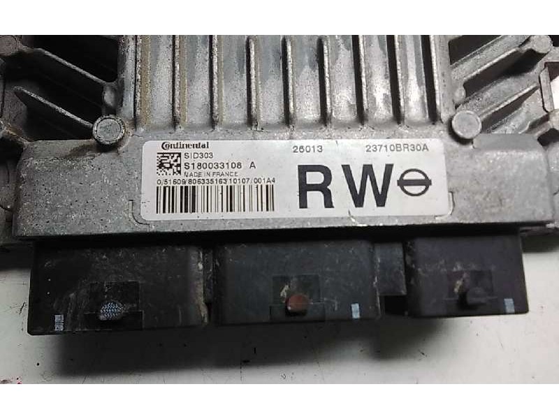 Recambio de centralita motor uce para nissan qashqai (j10) acenta referencia OEM IAM 23710BR30ARW  