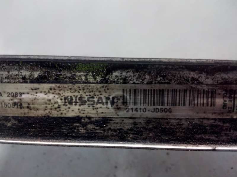 Recambio de radiador agua para nissan qashqai (j10) acenta referencia OEM IAM 21410JD500  