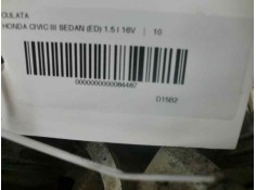 Recambio de culata para honda civic (ec/ed) 1.5 cat referencia OEM IAM J3  44412 2