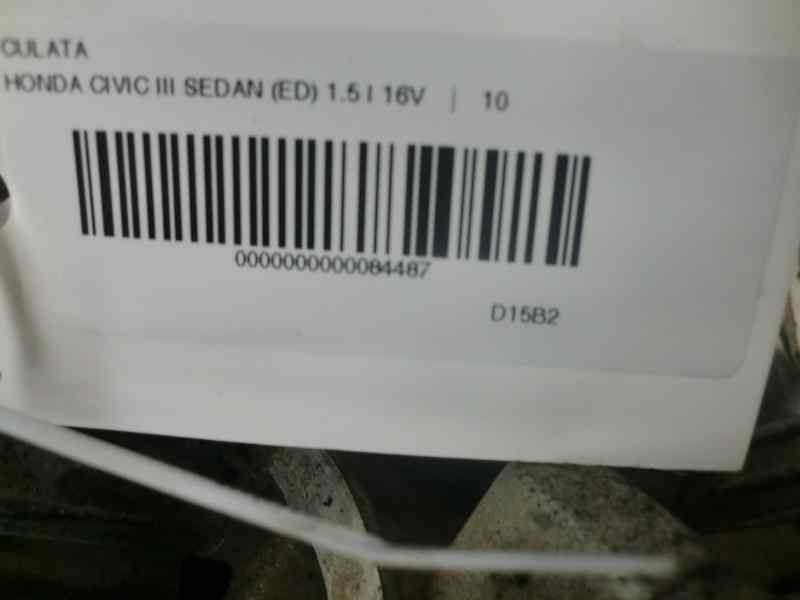 Recambio de culata para honda civic (ec/ed) 1.5 cat referencia OEM IAM J3  44412