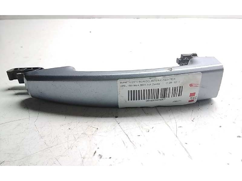 Recambio de maneta exterior delantera izquierda para opel insignia berlina cosmo referencia OEM IAM   