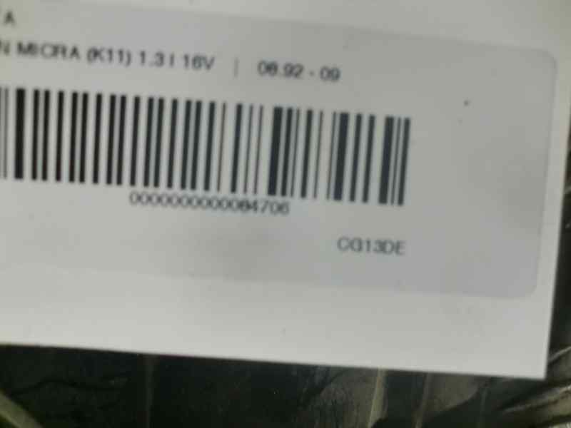 Recambio de culata para nissan micra (k11) 1.3 16v cat referencia OEM IAM 4F1UK  44567