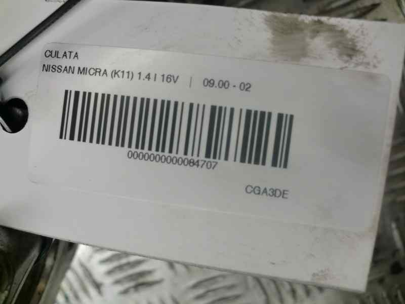 Recambio de culata para nissan micra (k12e) 1.4 cat referencia OEM IAM 4F1UK  44567
