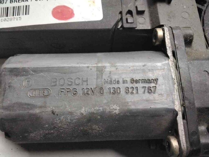Recambio de motor elevalunas delantero izquierdo para peugeot 307 break / sw (s1) sw pack referencia OEM IAM 9637130580 01308217
