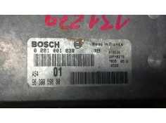 Recambio de centralita motor uce para citroen saxo 1.5 d sx referencia OEM IAM 0281001849 326  2