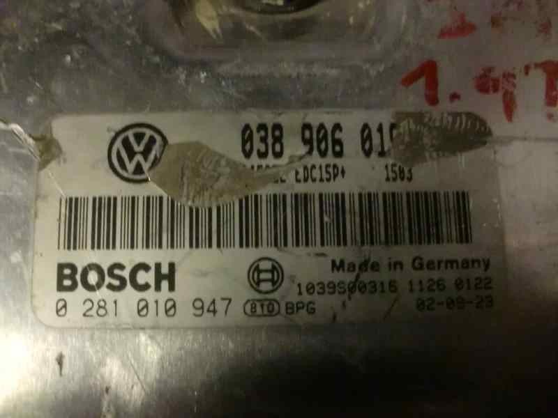 Recambio de centralita motor uce para seat ibiza (6k1) 1.9 tdi referencia OEM IAM 0281010947 277 44652