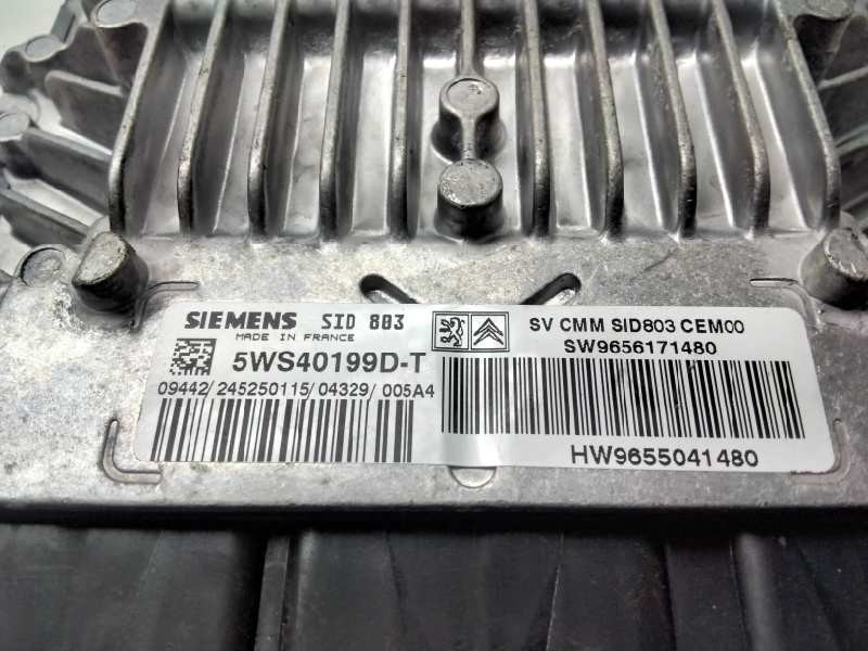 Recambio de centralita motor uce para citroen c5 berlina 2.0 16v cat (rfn / ew10j4) referencia OEM IAM 5WS40199DT  