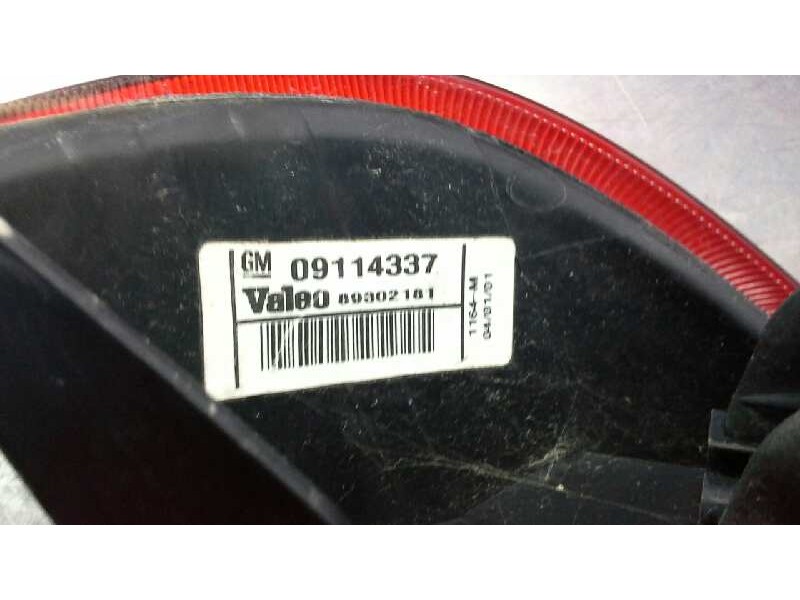 Recambio de piloto trasero derecho para opel corsa c comfort referencia OEM IAM 09196364  