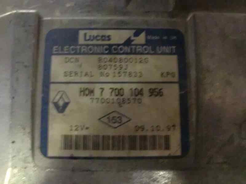 Recambio de centralita motor uce para renault kangoo (f/kc0) 1.9 diesel referencia OEM IAM R040800126 235 44864
