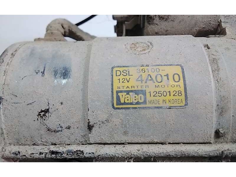 Recambio de motor arranque para kia sorento 2.5 crdi active referencia OEM IAM 361004A010  