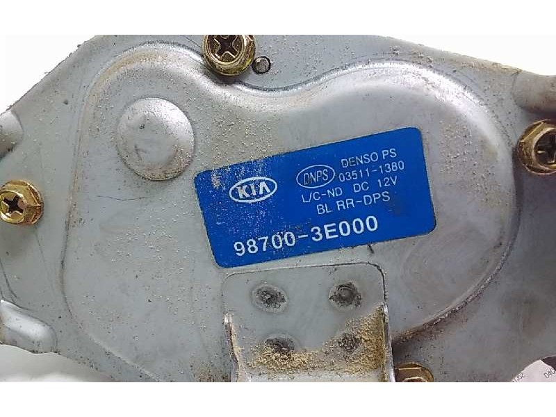 Recambio de motor limpia trasero para kia sorento 2.5 crdi active referencia OEM IAM 987003E000  