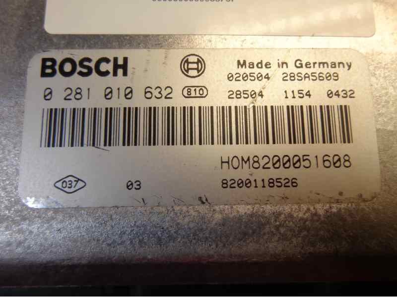 Recambio de centralita motor uce para renault trafic caja cerrada (ab 4.01) 1.9 diesel referencia OEM IAM 820018526 193 