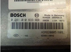 Recambio de centralita motor uce para renault trafic caja cerrada (ab 4.01) 1.9 diesel referencia OEM IAM 8200118526 BOSCH 348 2