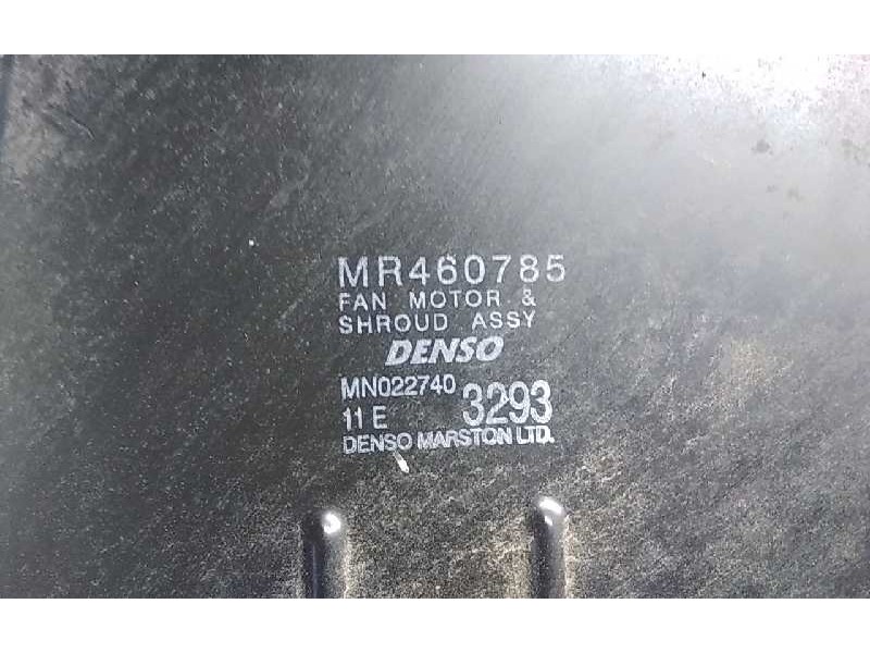Recambio de electroventilador para mitsubishi space star (dg0) 1600 referencia OEM IAM MR460785  