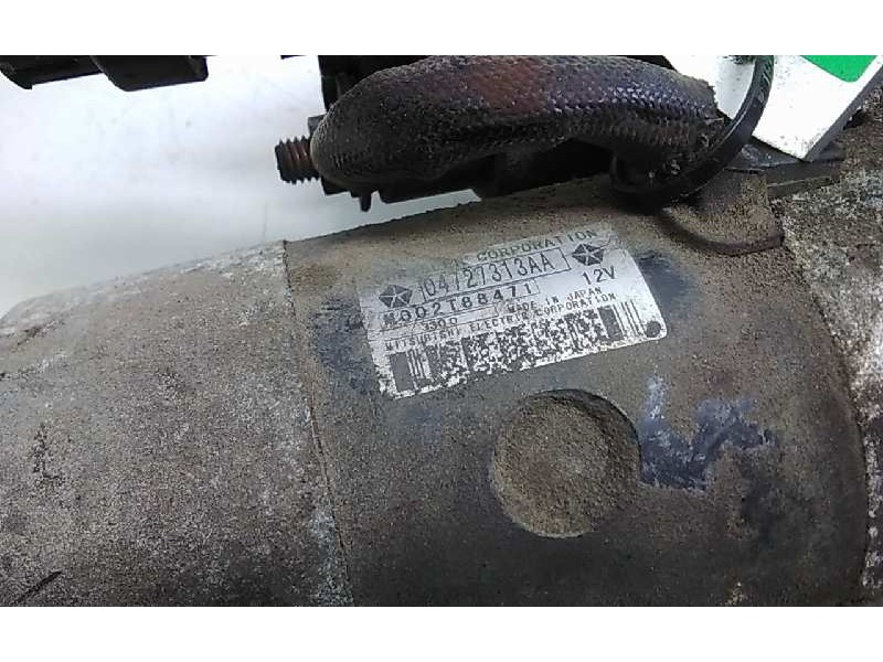 Recambio de motor arranque para chrysler voyager (rg) 2.5 crd se referencia OEM IAM 04727313AA  