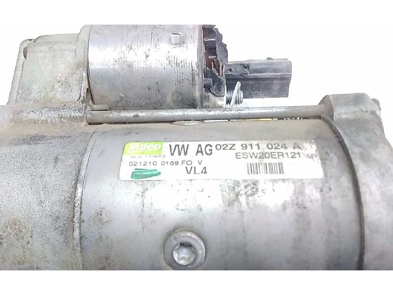 Recambio de motor arranque para volkswagen golf vi (5k1) rabbit bluemotion referencia OEM IAM 02Z011024A  