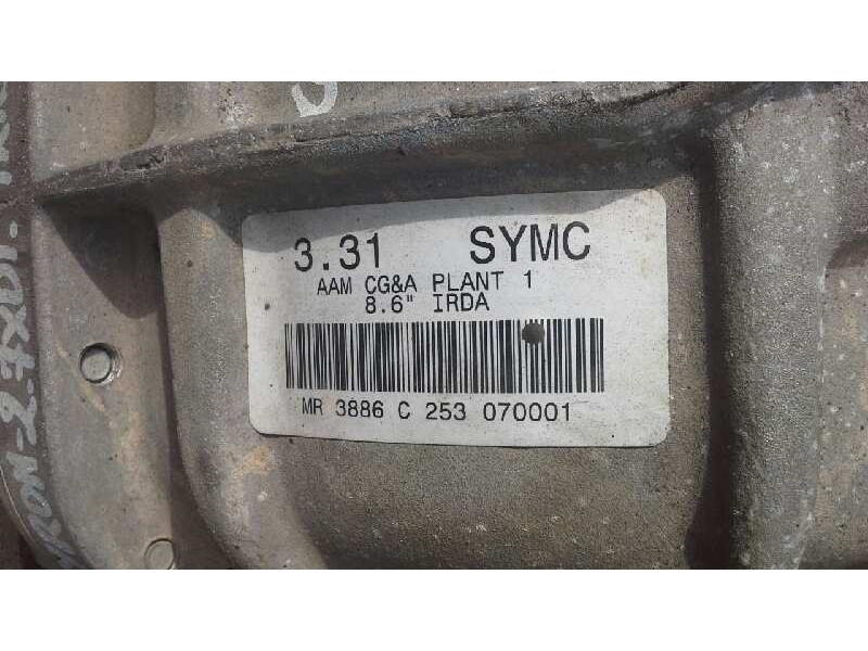 Recambio de diferencial trasero para ssangyong kyron 270 spr xdi premium 4wd referencia OEM IAM 33140033886722530001 13X43 