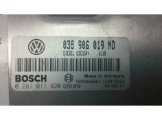 Recambio de centralita motor uce para volkswagen polo (9n1) 1.9 tdi referencia OEM IAM 038906019 281  2