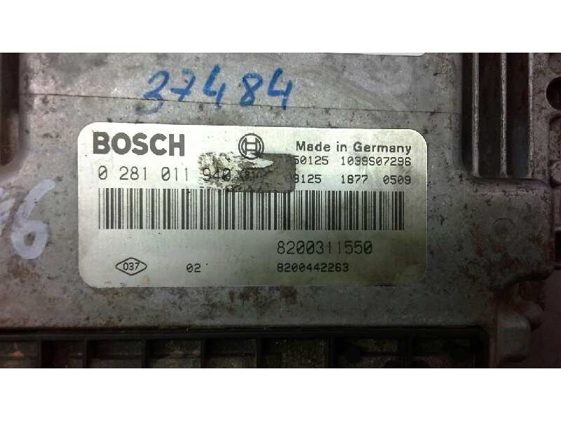 Recambio de centralita motor uce para renault espace iv (jk0) expression referencia OEM IAM 0281011940 313 