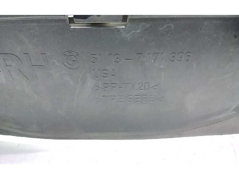 Recambio de rejilla paragolpes derecha para bmw x5 (e70) 3.0 turbodiesel cat referencia OEM IAM 51137171396  