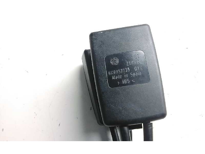 Recambio de enganche cinturon trasero izquierdo para seat ibiza (6j5) stylance / style referencia OEM IAM 6R0857739  