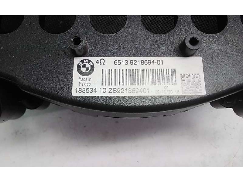 Recambio de altavoz para bmw x5 (e70) 3.0 turbodiesel cat referencia OEM IAM ZB921869401  