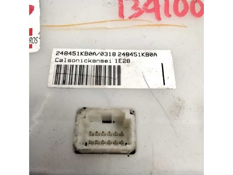 Recambio de mando climatizador para nissan juke (f15) acenta referencia OEM IAM 248451KB0A  