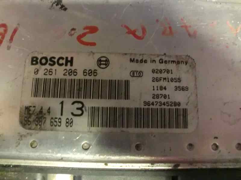 Recambio de centralita motor uce para citroen xsara berlina 2.0 16v cat (rfs / xu10j4rs) referencia OEM IAM 0261206606 963876598