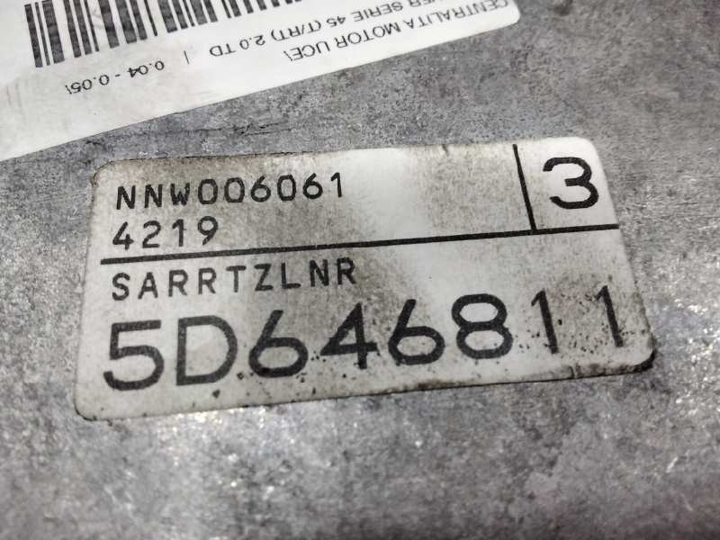 Recambio de centralita motor uce para mg rover serie 45 (t/rt) 2.0 td referencia OEM IAM 0281001956  