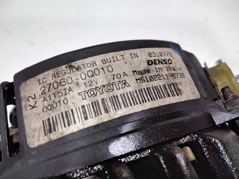 Recambio de alternador para toyota aygo (kgb/wnb) básico referencia OEM IAM 270600Q010  