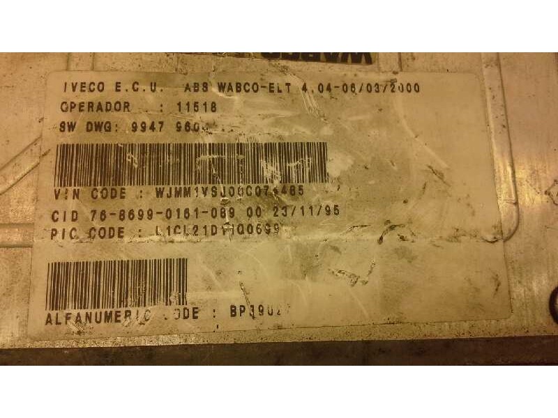 Recambio de centralita abs para mg rover serie 800 (rs) 827 si referencia OEM IAM 4460040660 230 46908