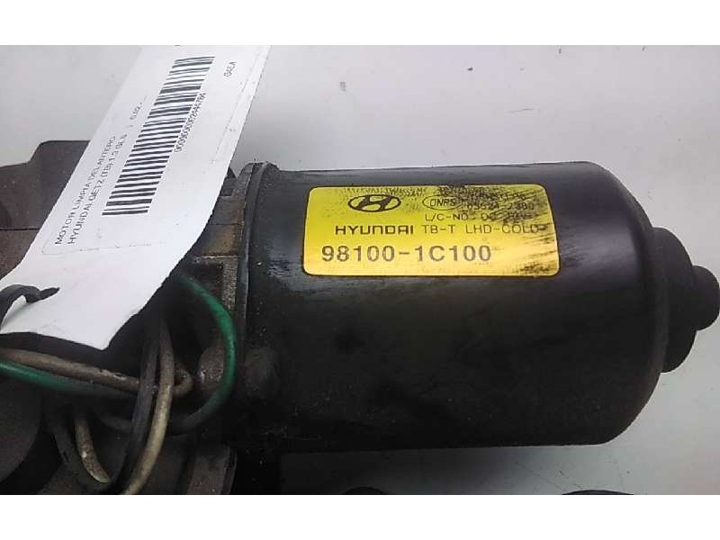 Recambio de motor limpia delantero para hyundai getz (tb) 1.3 gls referencia OEM IAM 98001001C100  