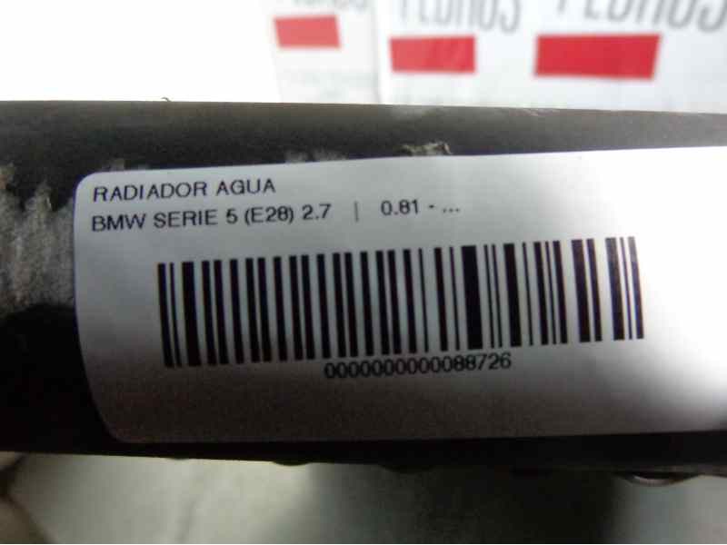 Recambio de radiador agua para bmw serie 5 (e28) 2.7 referencia OEM IAM   47321