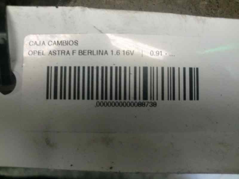 Recambio de caja cambios para opel astra f berlina 1.6 16v referencia OEM IAM   47327