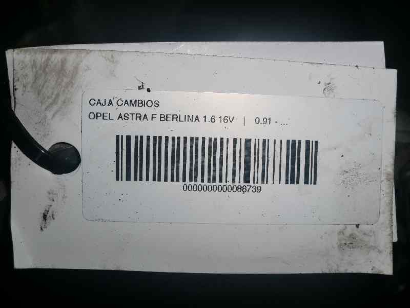 Recambio de caja cambios para opel astra f berlina 1.6 16v referencia OEM IAM F13  47327