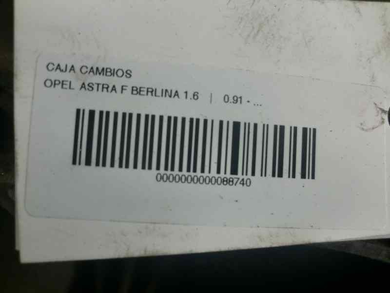 Recambio de caja cambios para opel astra f berlina 1.6 referencia OEM IAM   47327